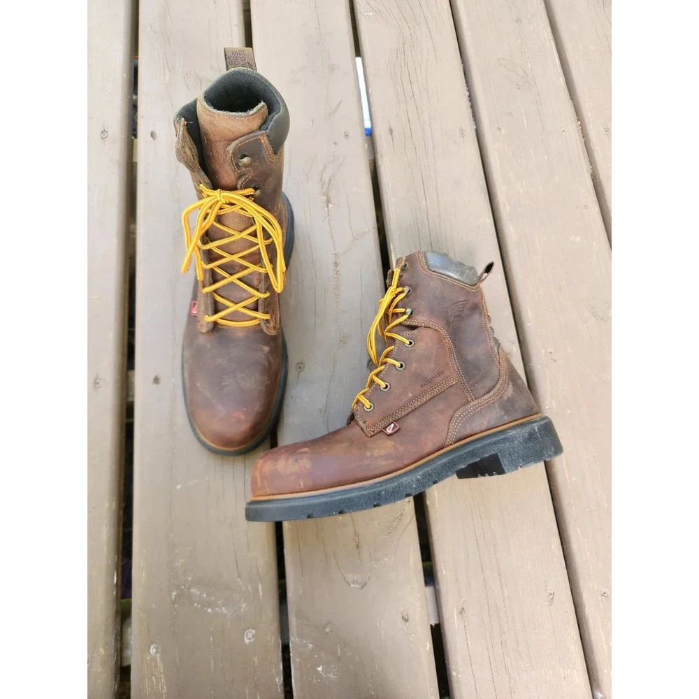 Red Wing Dynaforce 903 Work Boots Brown Oiled Leather Waterproof EH Rated Mens 9